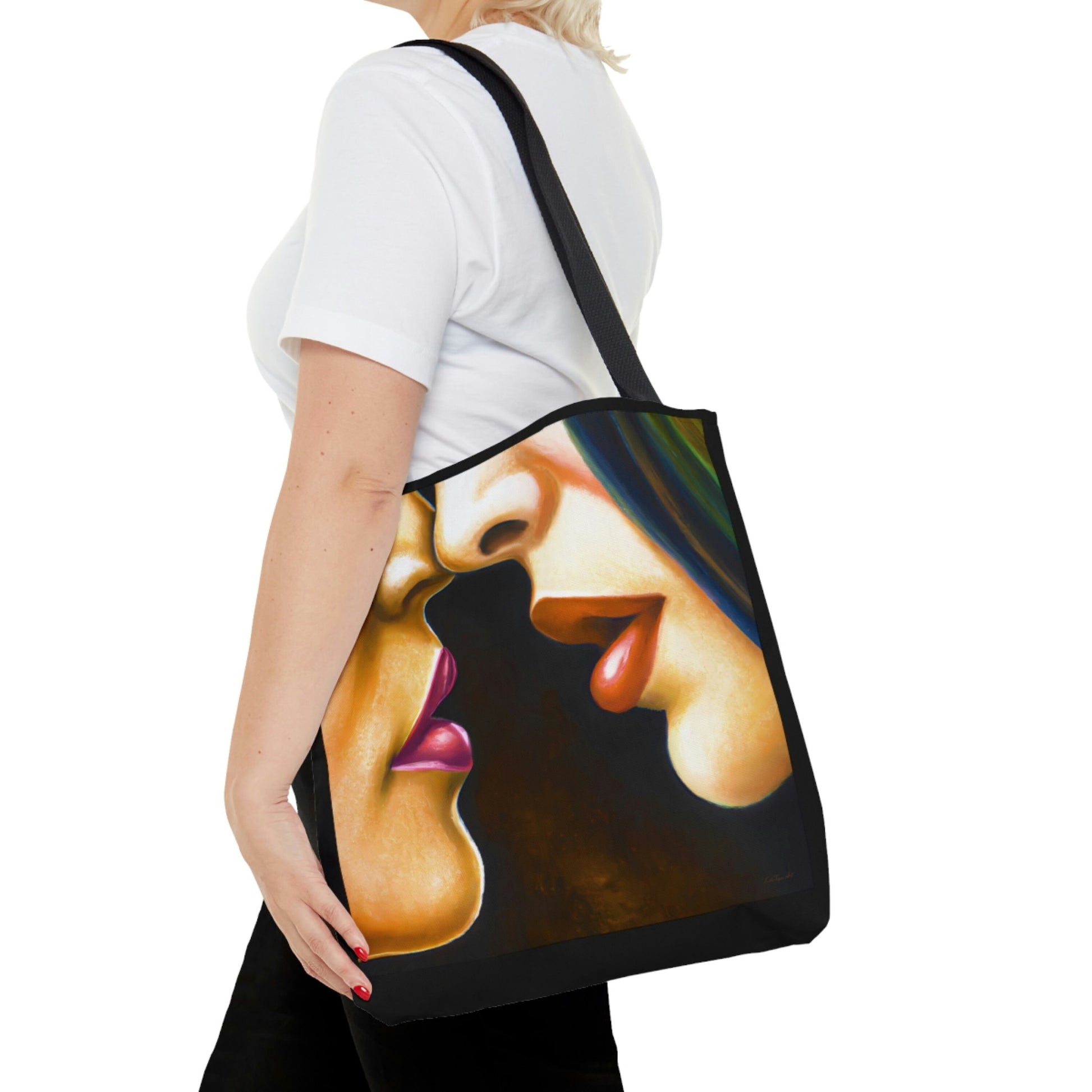 bag, canvas bag, tote bag, gifts for women, canvas shopper, oversized canvas bag, reusable bag, shopping bag, tote bag for women - LOLA VEGAS ART