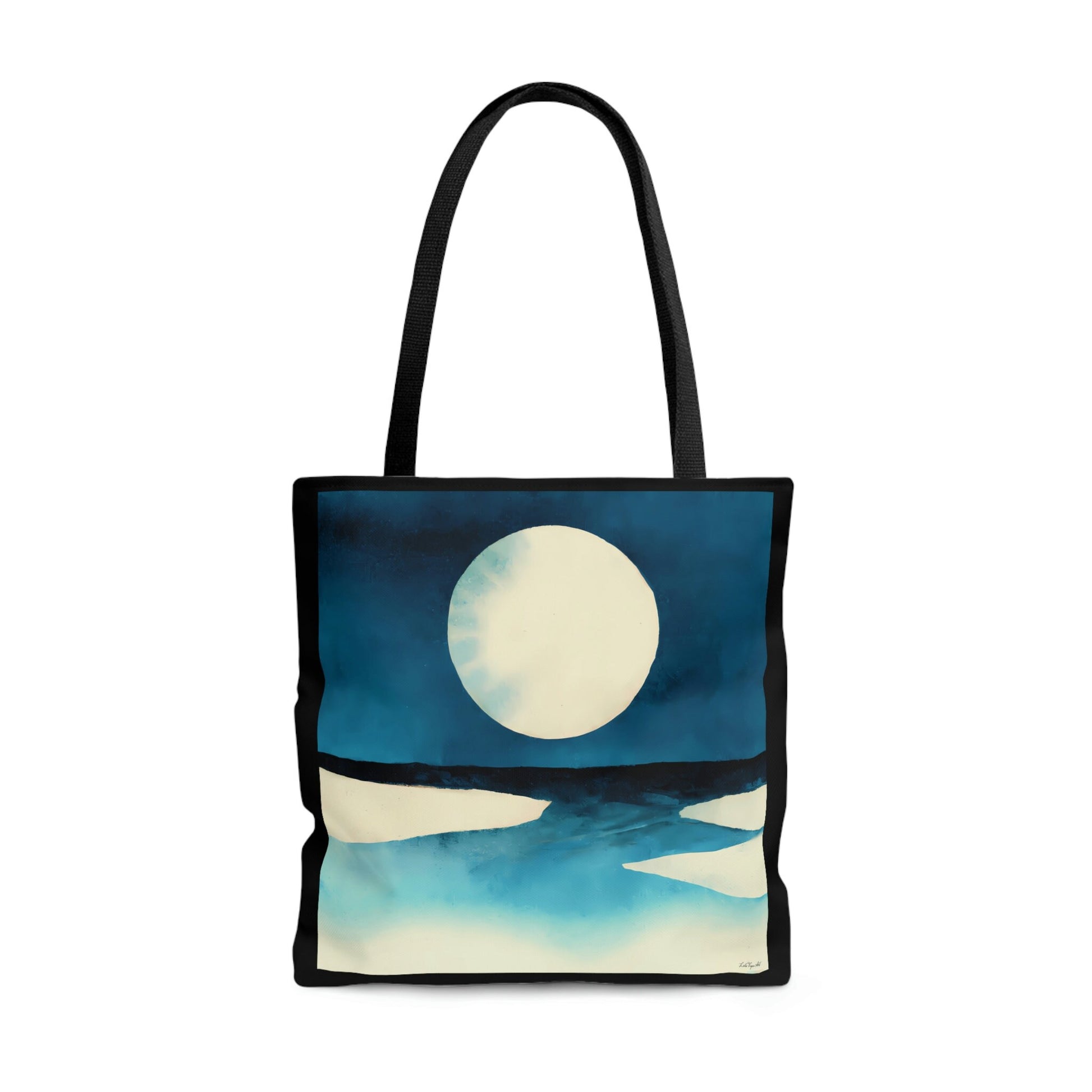 moon, bag, canvas bag, tote bag, gifts for women, canvas shopper, oversized canvas bag, reusable bag, shopping bag, tote bag for women - LOLA VEGAS ART