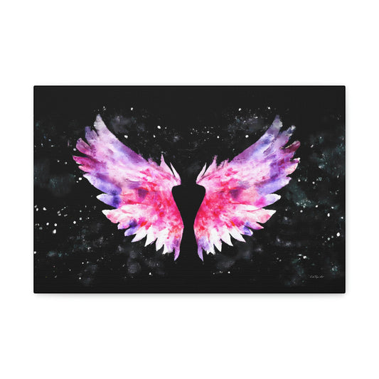wall art, wall art canvas, wall art dcor, angel wings, angel wings art, modern wall art, wall art large, wings - LOLA VEGAS ART