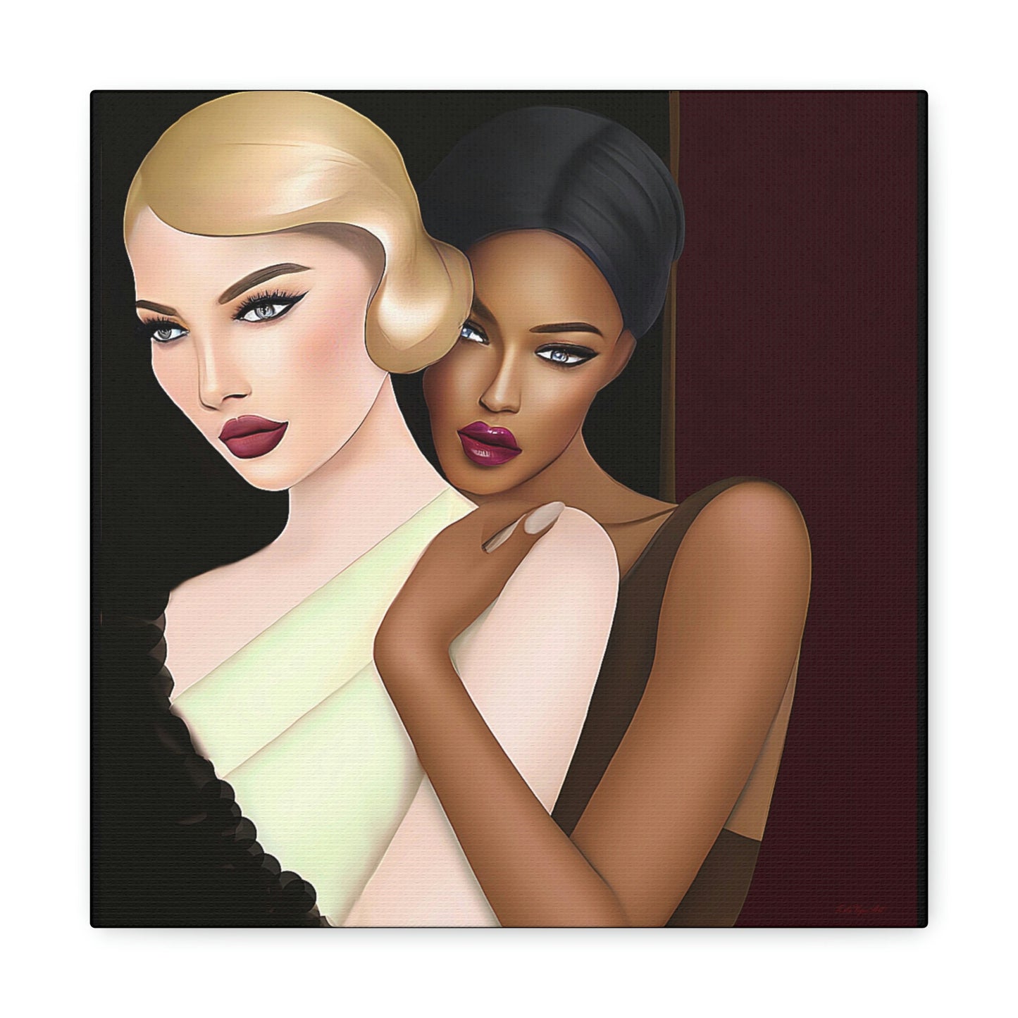 romantic wall art, wall art, wall art canvas, wall art decor, woman decor, romantic wall art - LOLA VEGAS ART