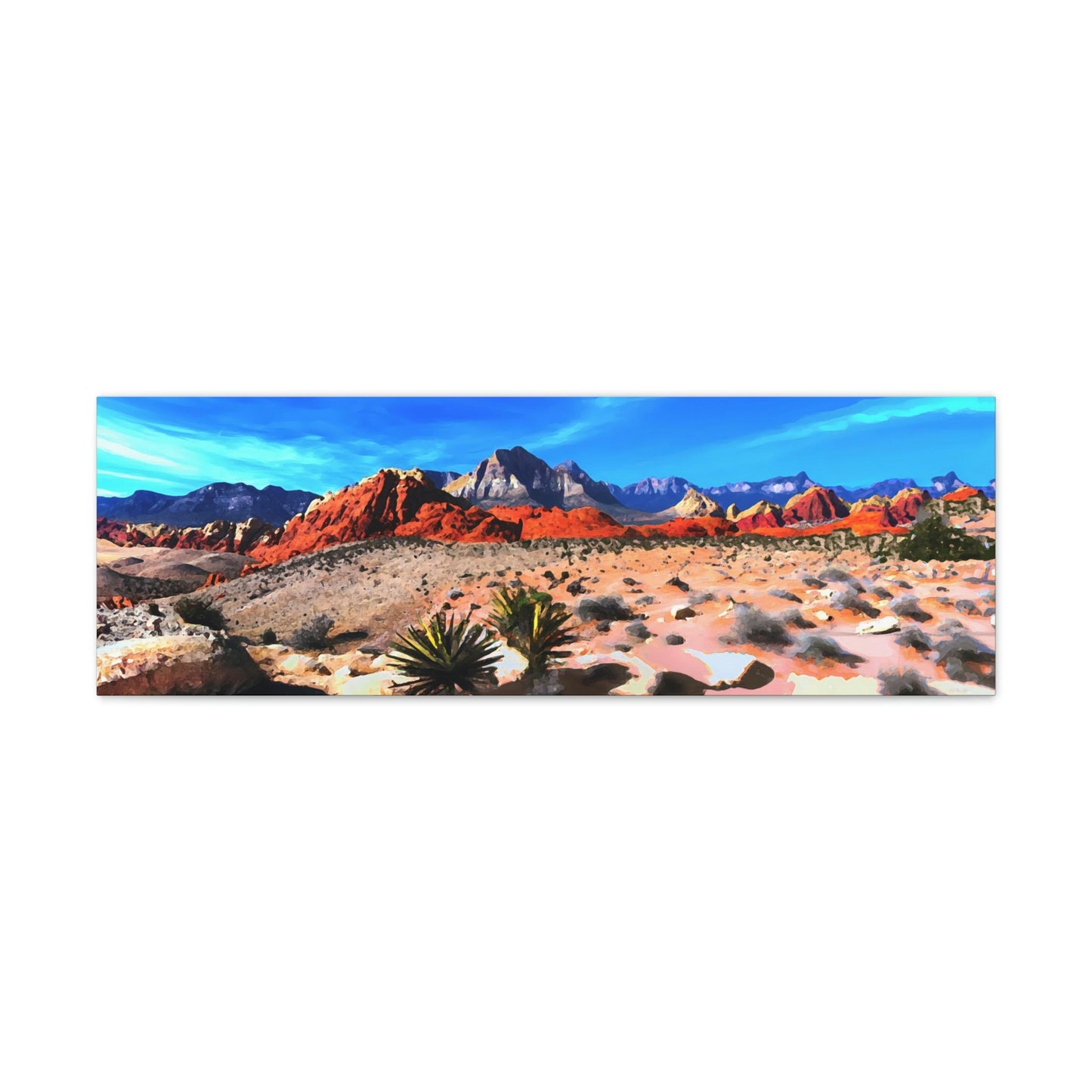 national park art, red rock canyon, las vegas, desert landscape, desert print, wall art, wall art canvas, wall art dcor - LOLA VEGAS ART