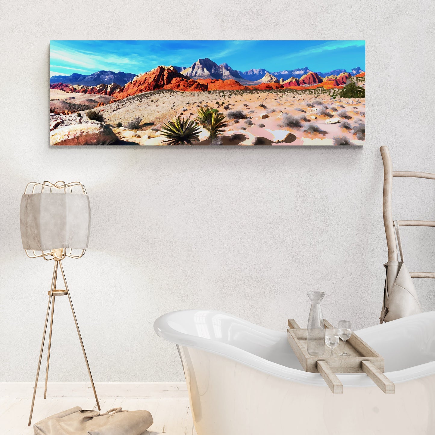 national park art, red rock canyon, las vegas, desert landscape, desert print, wall art, wall art canvas, wall art dcor - LOLA VEGAS ART