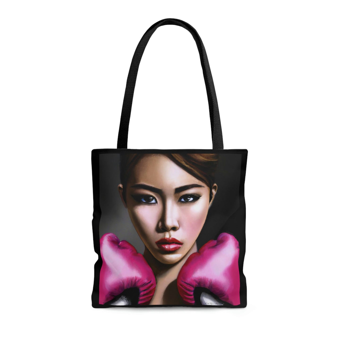 boxing, bag, canvas bag, tote bag, gifts for women, canvas shopper, oversized canvas bag, reusable bag, shopping bag, tote bag for women - LOLA VEGAS ART