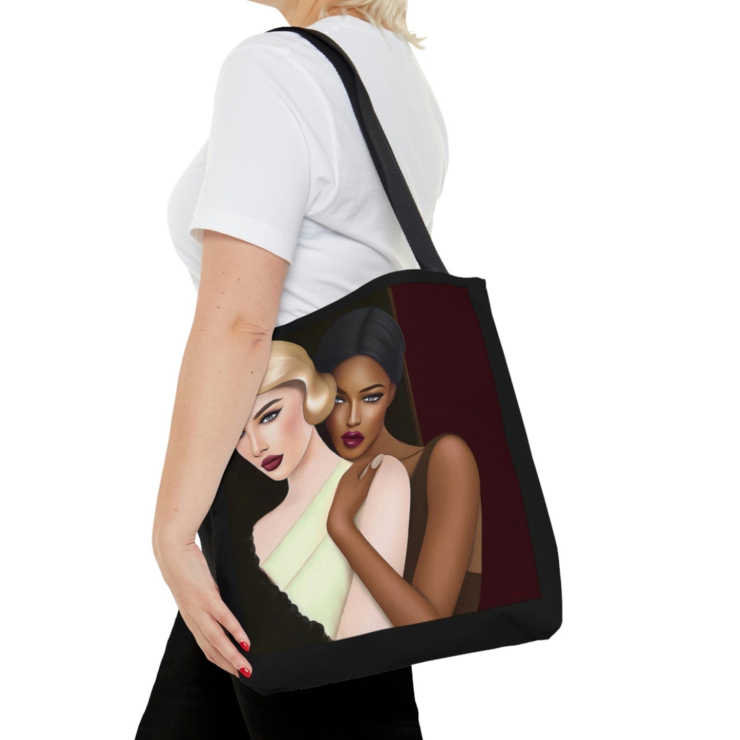 romantic wall art, canvas bag, tote bag, gifts for women, oversized canvas bag, reusable bag, shopping bag, tote bag for women - LOLA VEGAS ART