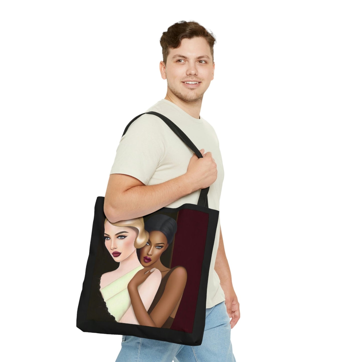 romantic wall art, canvas bag, tote bag, gifts for women, oversized canvas bag, reusable bag, shopping bag, tote bag for women - LOLA VEGAS ART
