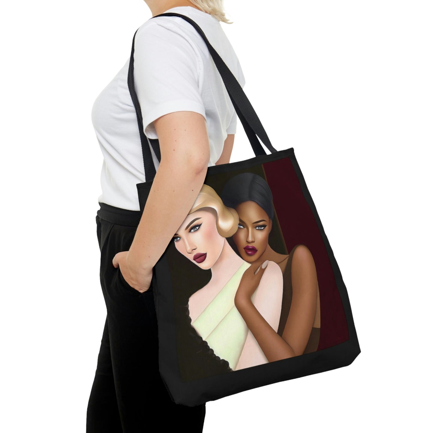 romantic wall art, canvas bag, tote bag, gifts for women, oversized canvas bag, reusable bag, shopping bag, tote bag for women - LOLA VEGAS ART