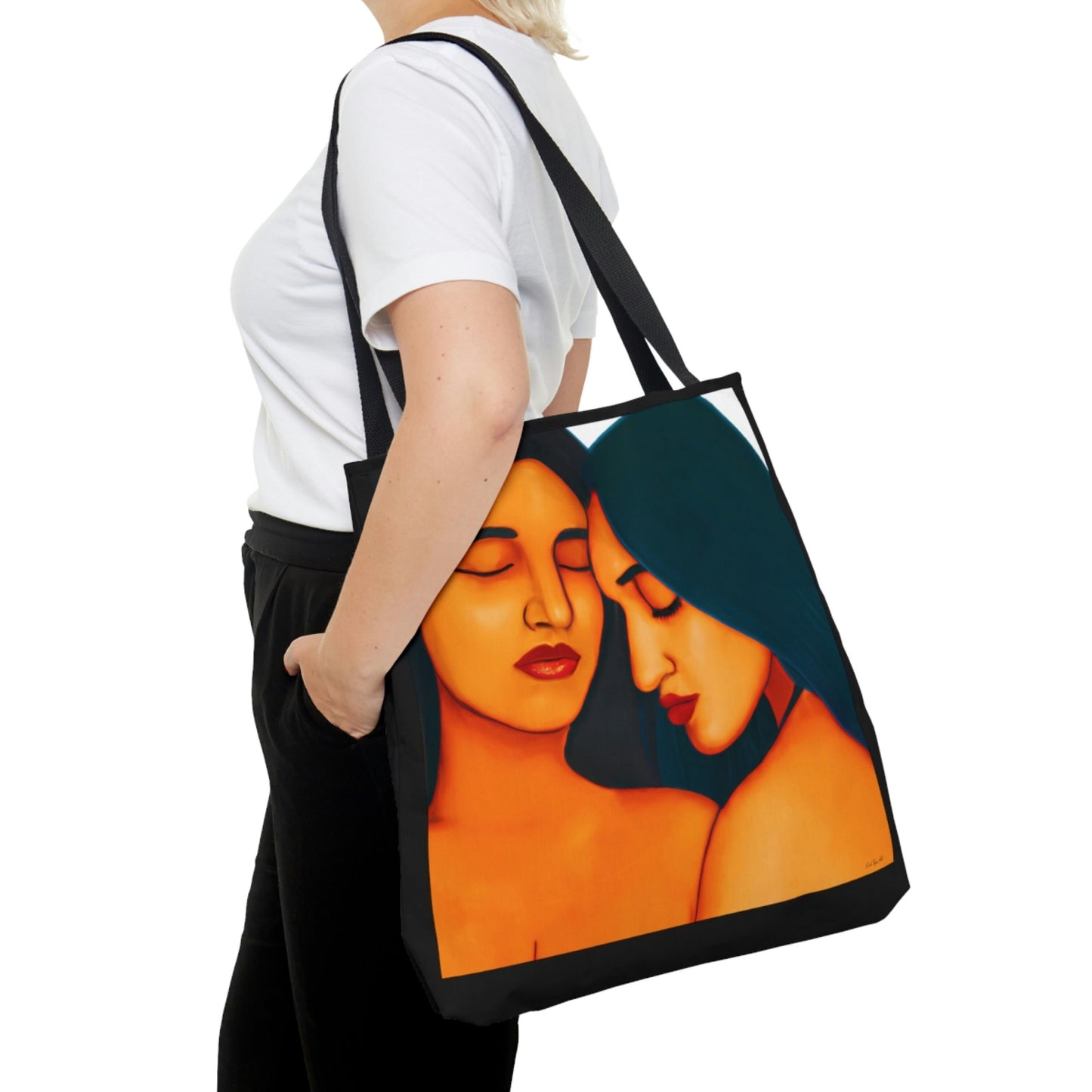 tote bag, canvas bag, tote bag, gifts for women, canvas shopper, oversized canvas bag, reusable bag, shopping bag, tote bag for women - LOLA VEGAS ART