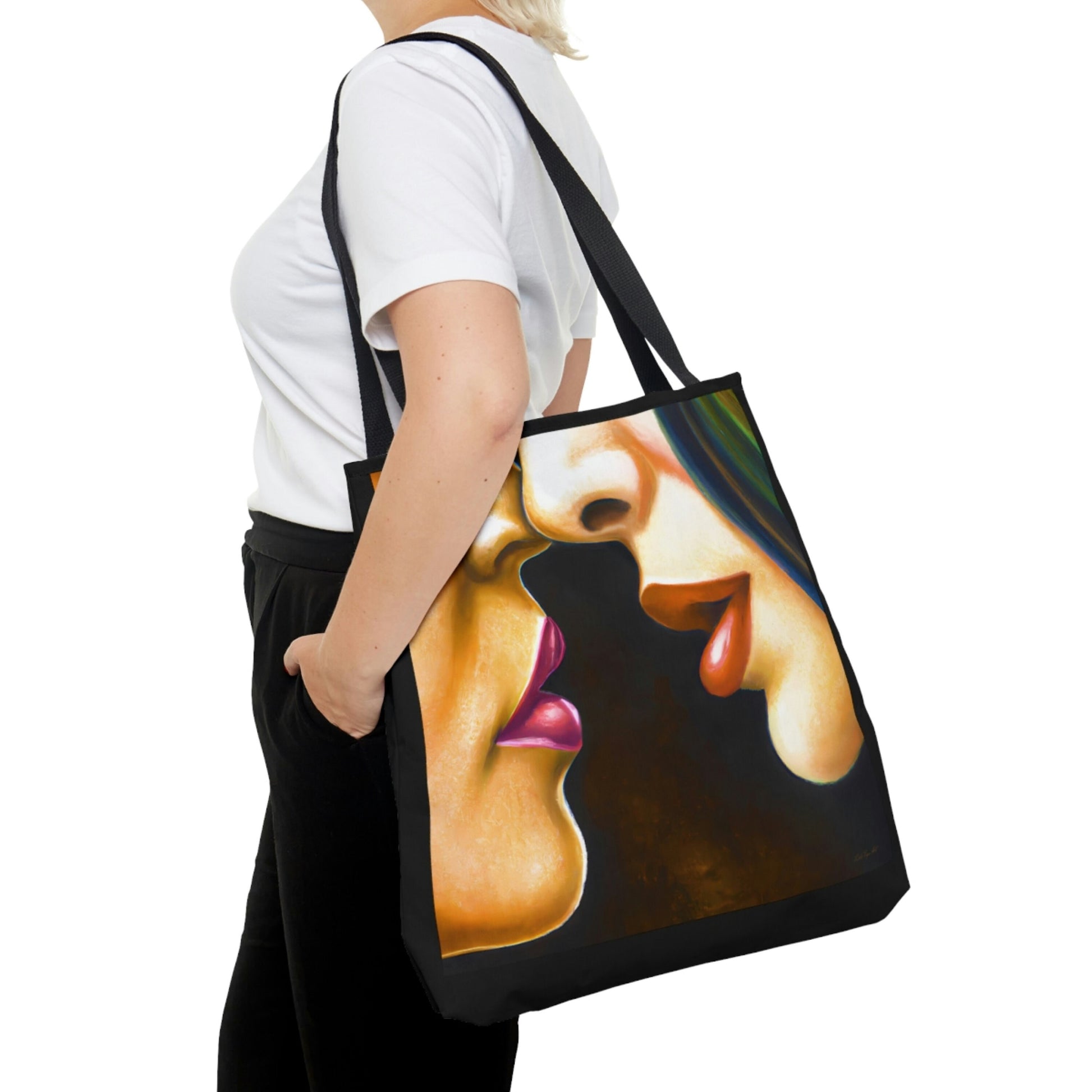 bag, canvas bag, tote bag, gifts for women, canvas shopper, oversized canvas bag, reusable bag, shopping bag, tote bag for women - LOLA VEGAS ART