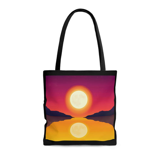moon, bag, canvas bag, tote bag, gifts for women, canvas shopper, oversized canvas bag, reusable bag, shopping bag, tote bag for women - LOLA VEGAS ART