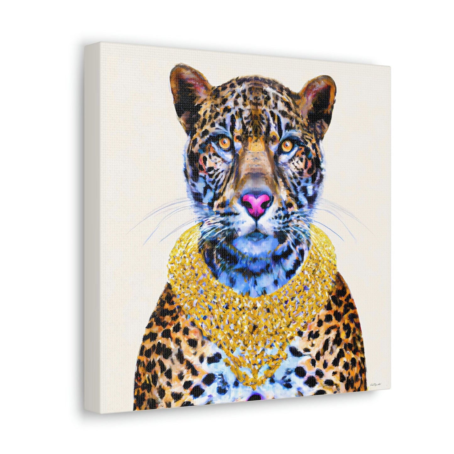 leopard, wall art animals, wall art, wall art canvas, wall art dcor, leopard wall art, big cat wall art - LOLA VEGAS ART