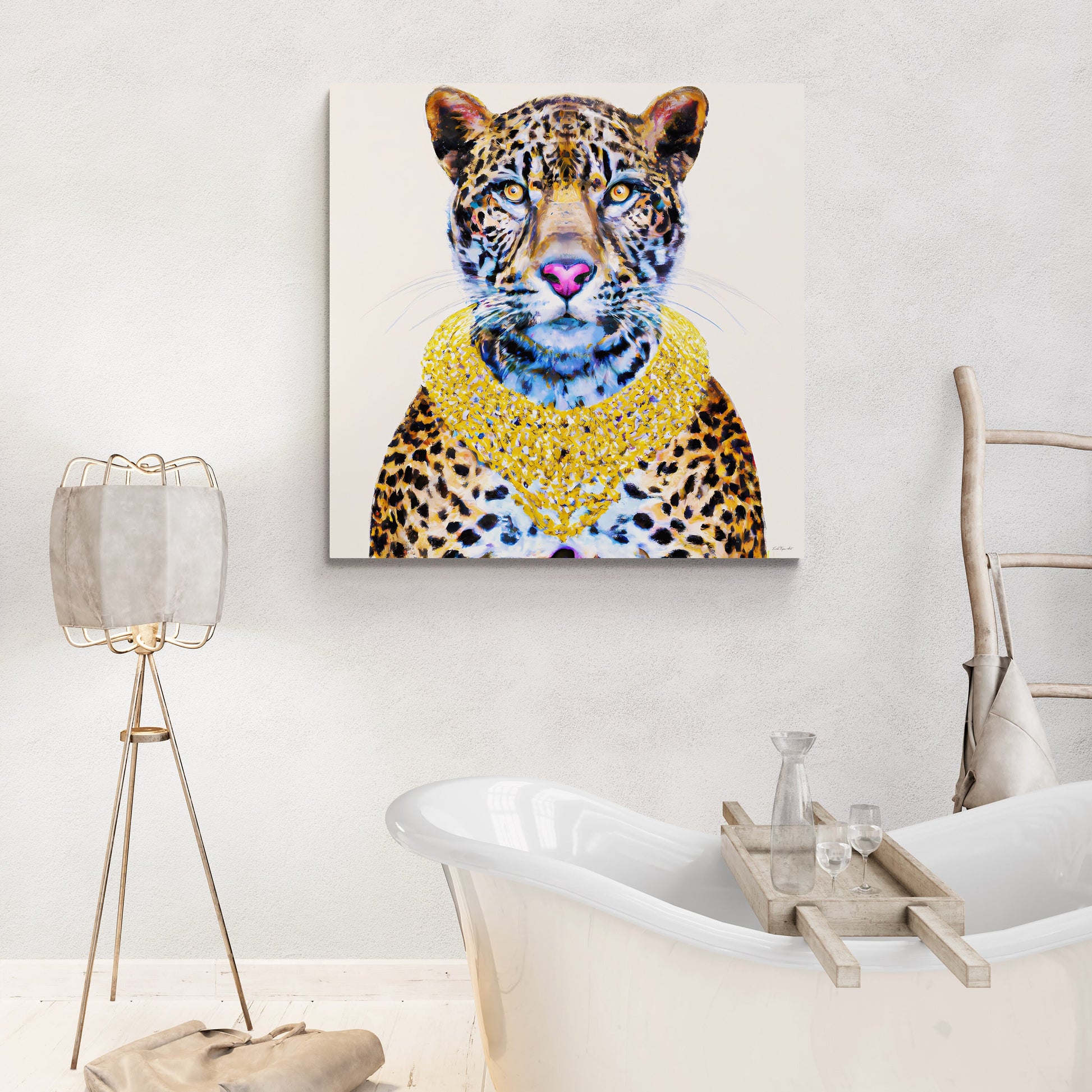 leopard, wall art animals, wall art, wall art canvas, wall art dcor, leopard wall art, big cat wall art - LOLA VEGAS ART