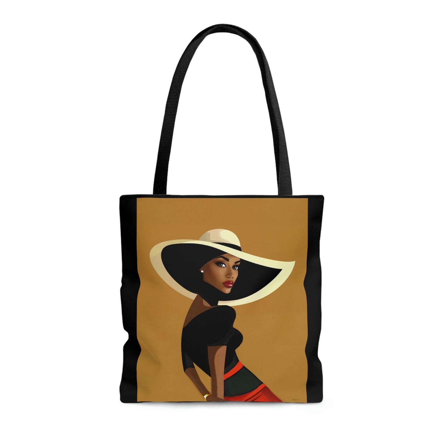 black woman, fashion art, canvas bag, tote bag, gifts for women, canvas shopper, reusable bag, shopping bag, tote bag for women - LOLA VEGAS ART