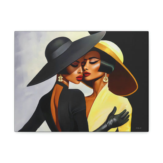 black women wall art, wall art canvas, wall art decor, room wall decor, wall art bedroom above bed - LOLA VEGAS ART