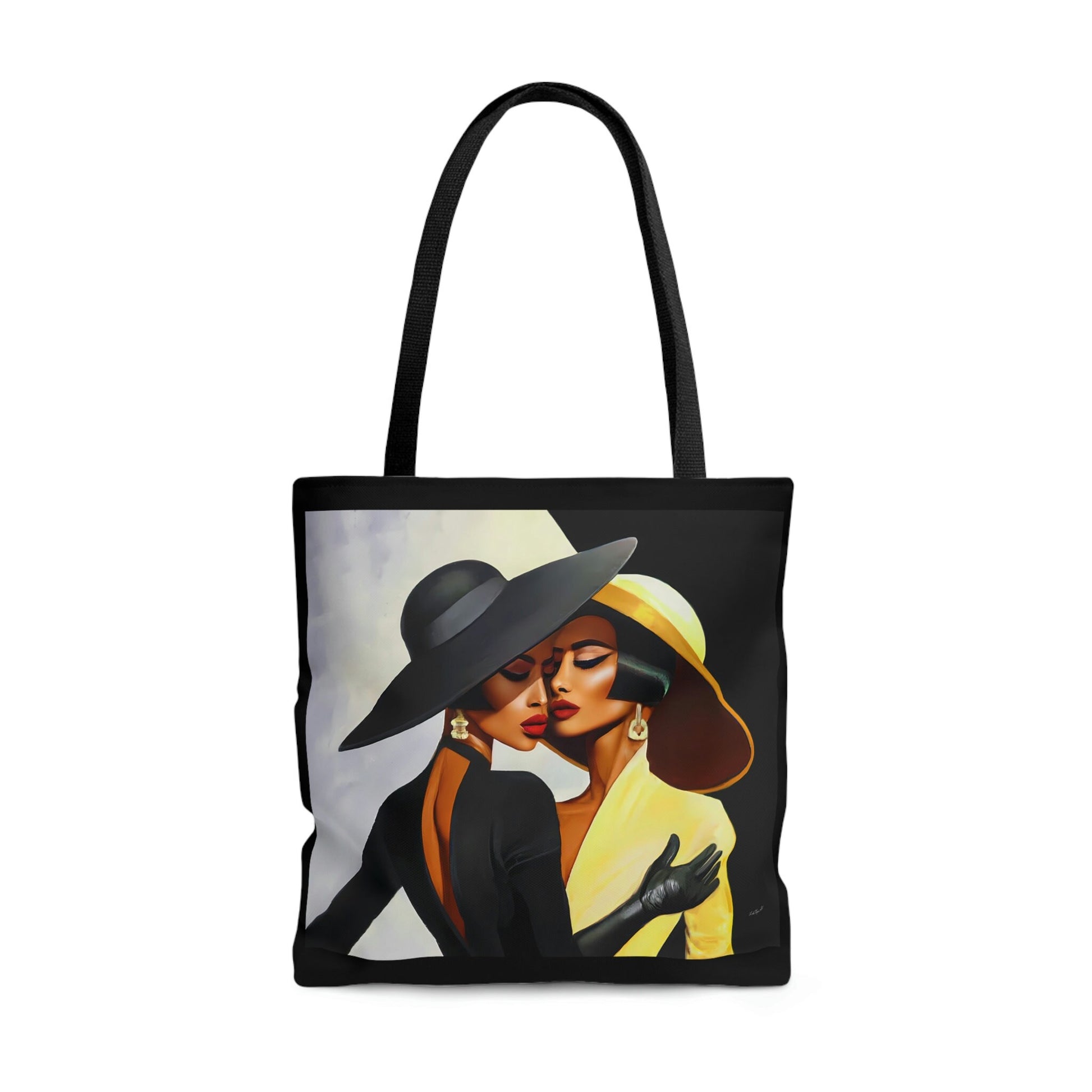 black women, bag, canvas bag, tote bag, gifts for women,  oversized canvas bag, reusable bag, tote bag for women - LOLA VEGAS ART