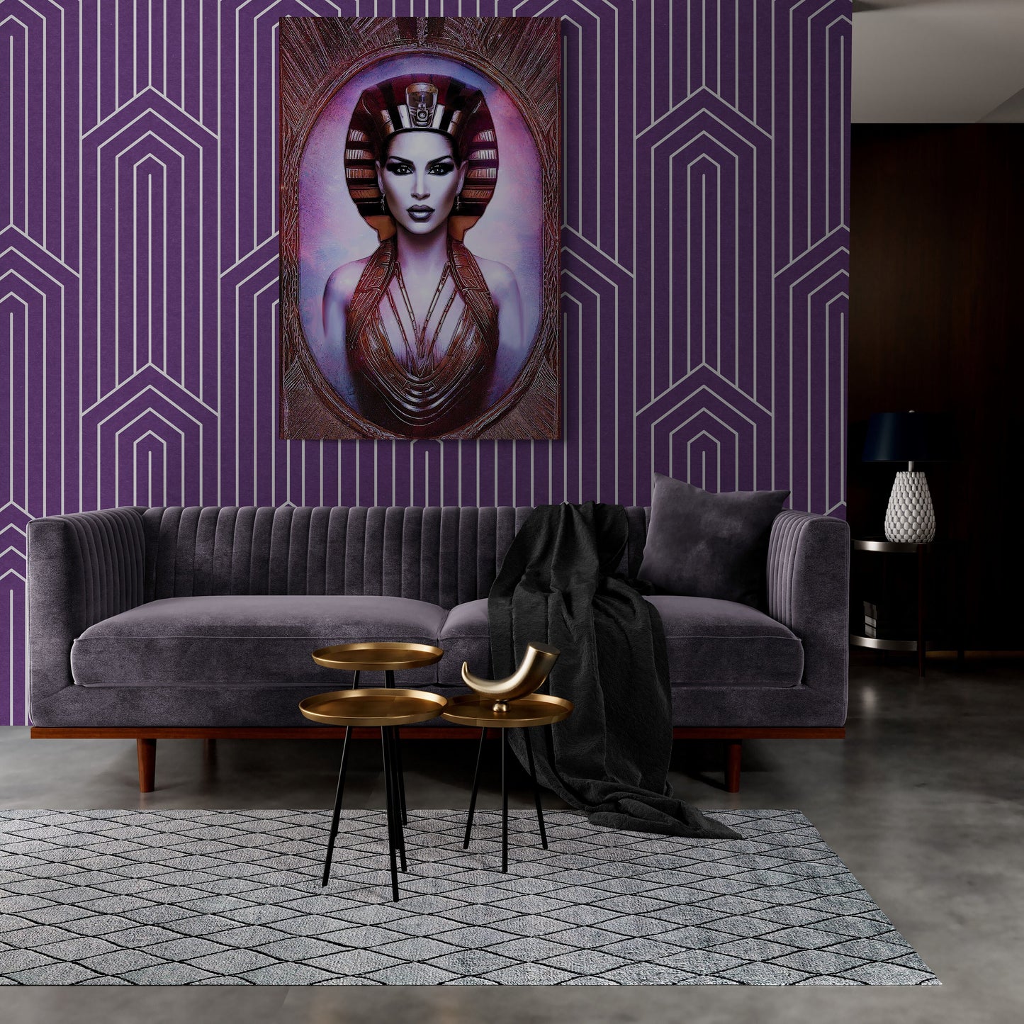 egyptian woman, ancient egypt, wall art, wall art canvas, wall art dcor, wall art entryway, wall art dcor, room wall dcor, unique art - LOLA VEGAS ART