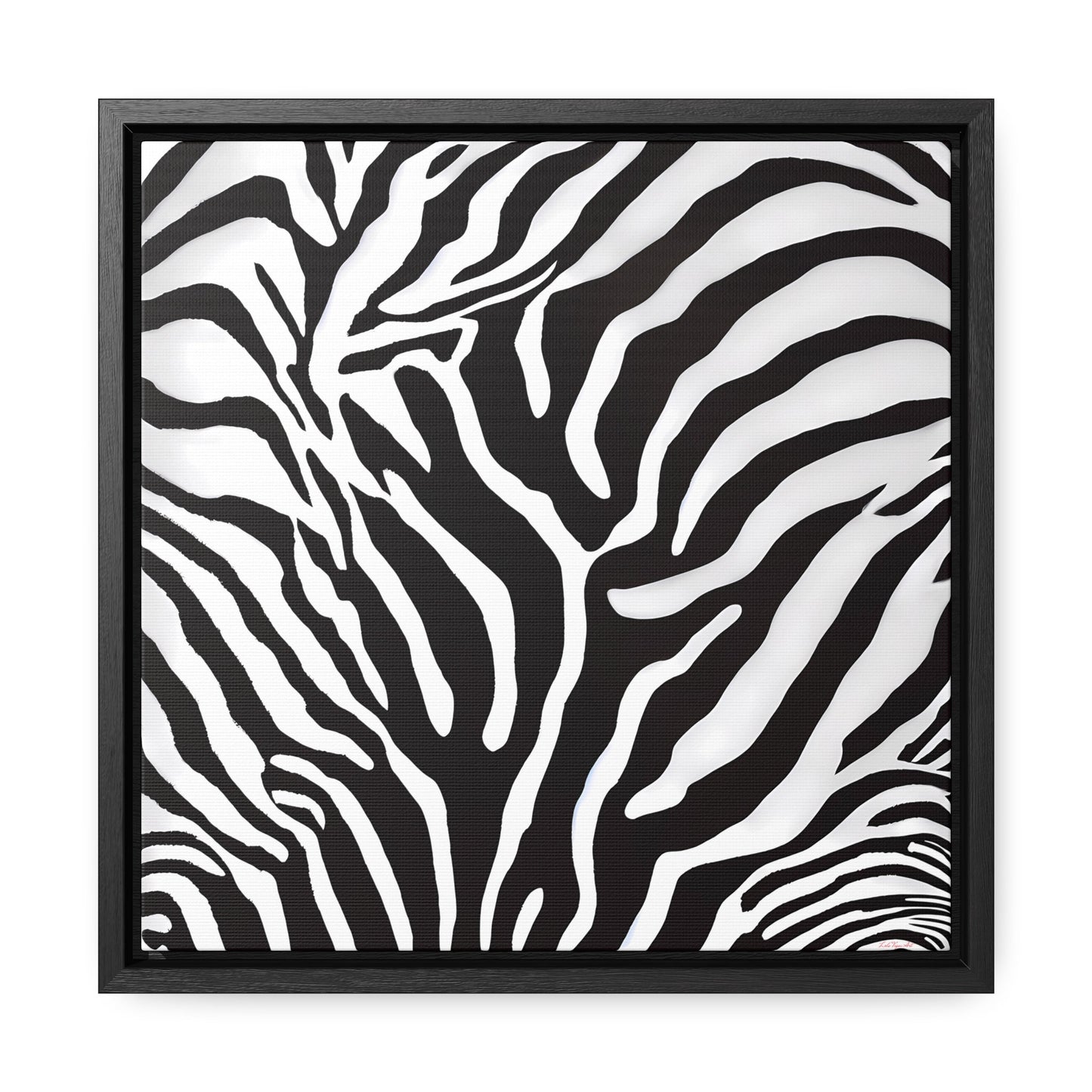 zebra framed print, animal framed print, wall art in frame, wall art with frame, wall art framed, wall art canvas with frame, glamorous - LOLA VEGAS ART