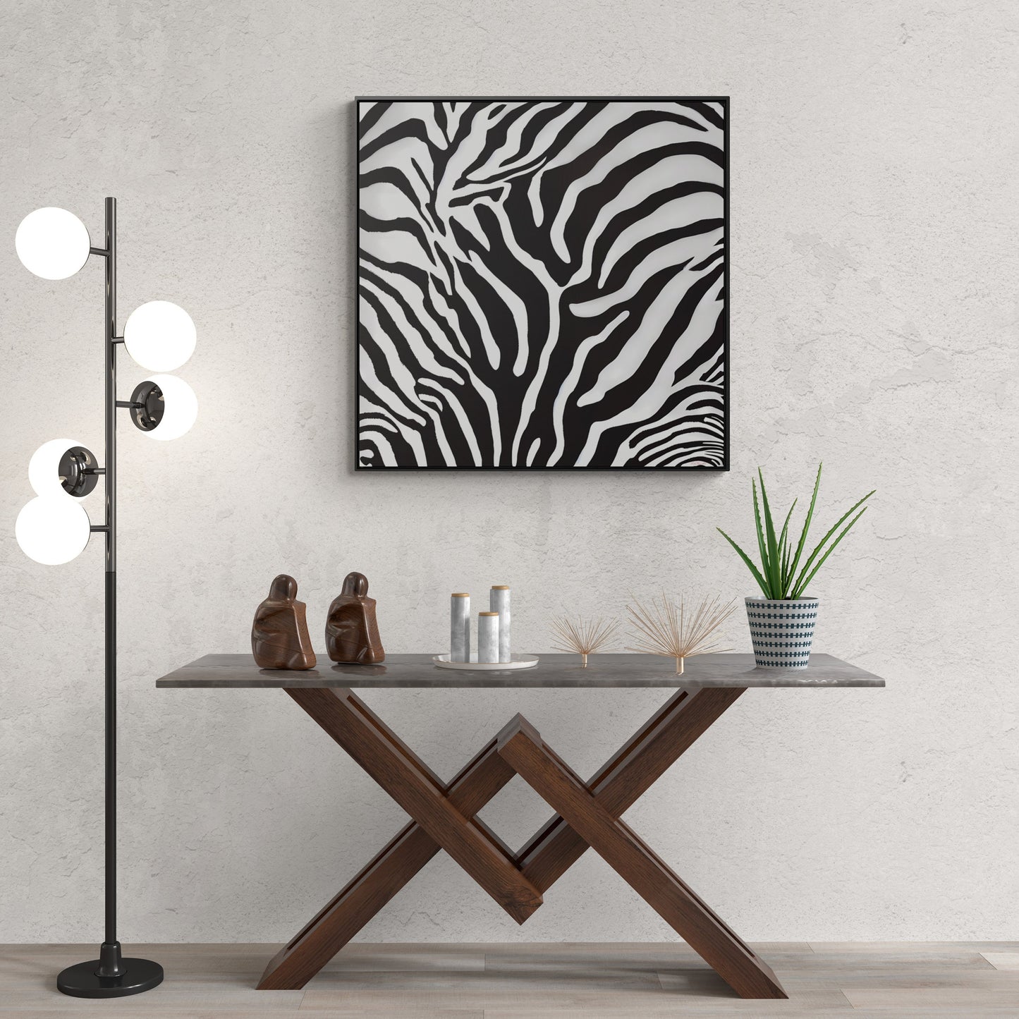 zebra framed print, animal framed print, wall art in frame, wall art with frame, wall art framed, wall art canvas with frame, glamorous - LOLA VEGAS ART