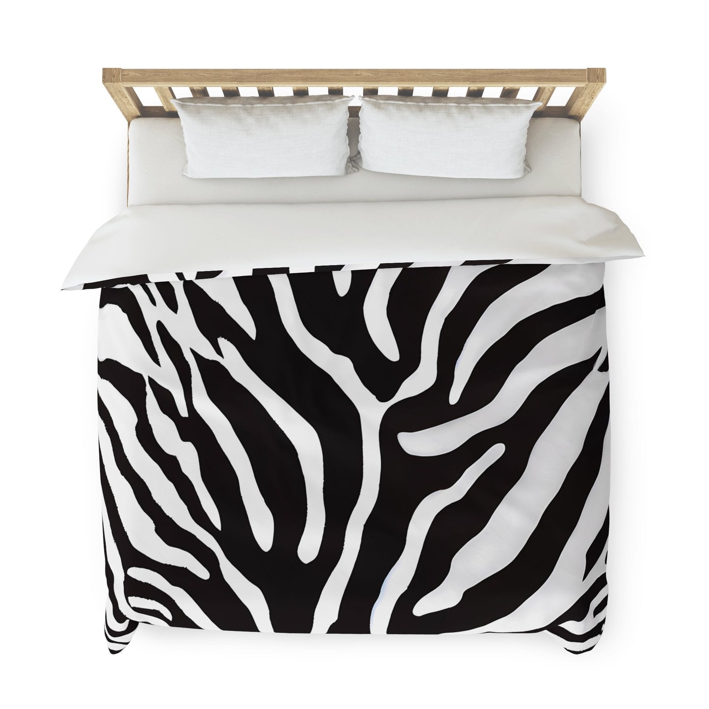 zebra duvet cover, animal print duvet cover, bedding, glamorous bedding, classy bedding, hollywood regency bedding, art deco bedding - LOLA VEGAS ART