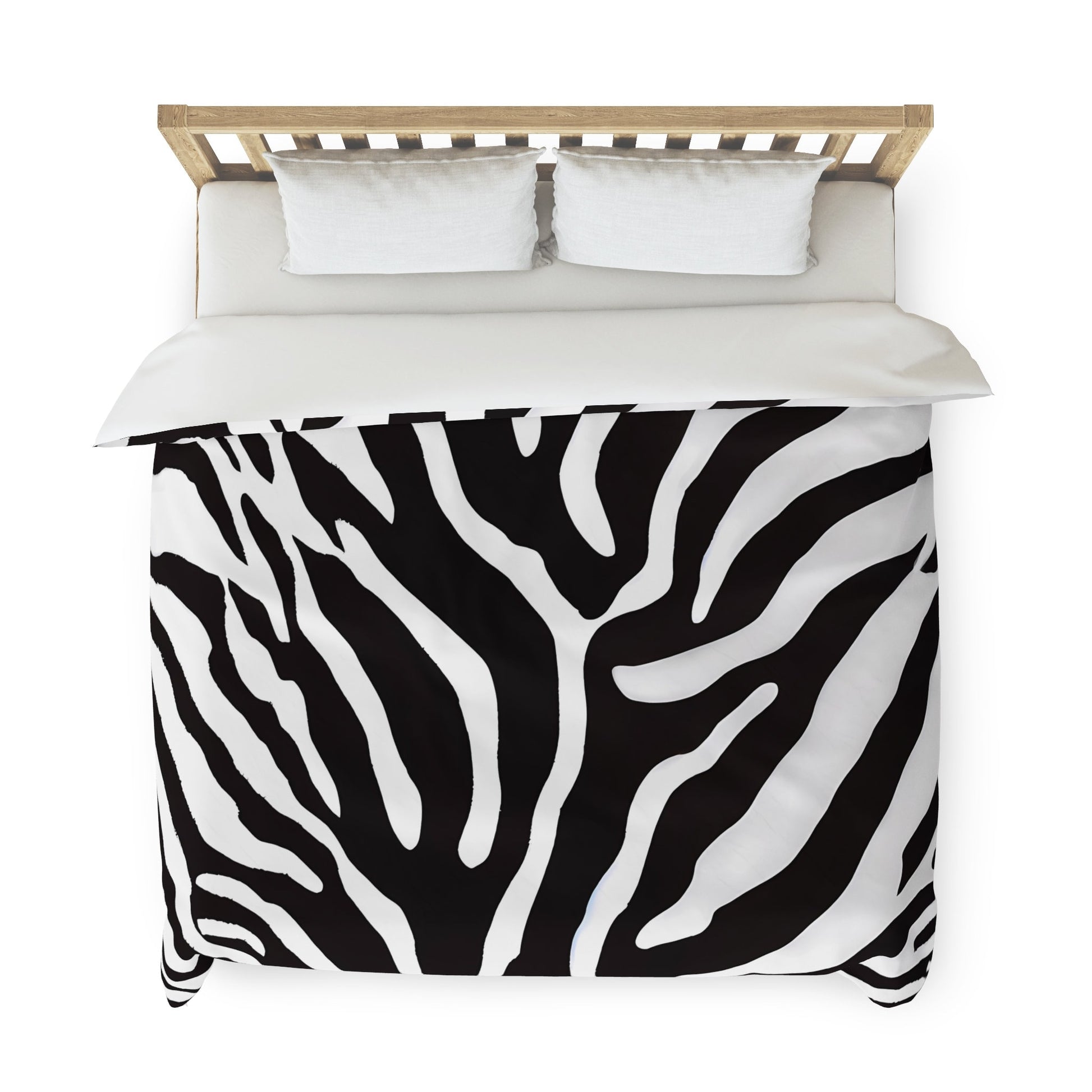 zebra duvet cover, animal print duvet cover, bedding, glamorous bedding, classy bedding, hollywood regency bedding, art deco bedding - LOLA VEGAS ART