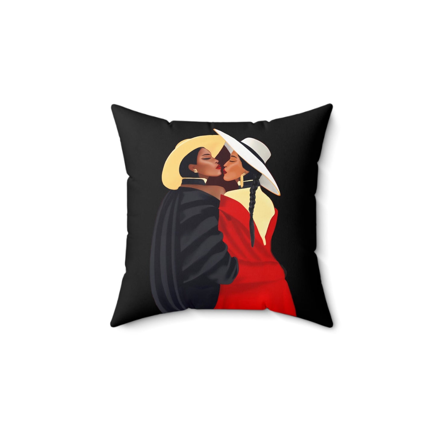 african american, decorative pillow, living room pillow, bedroom pillow, throw pillow, pillows, decorative pillows, accent pillow - LOLA VEGAS ART