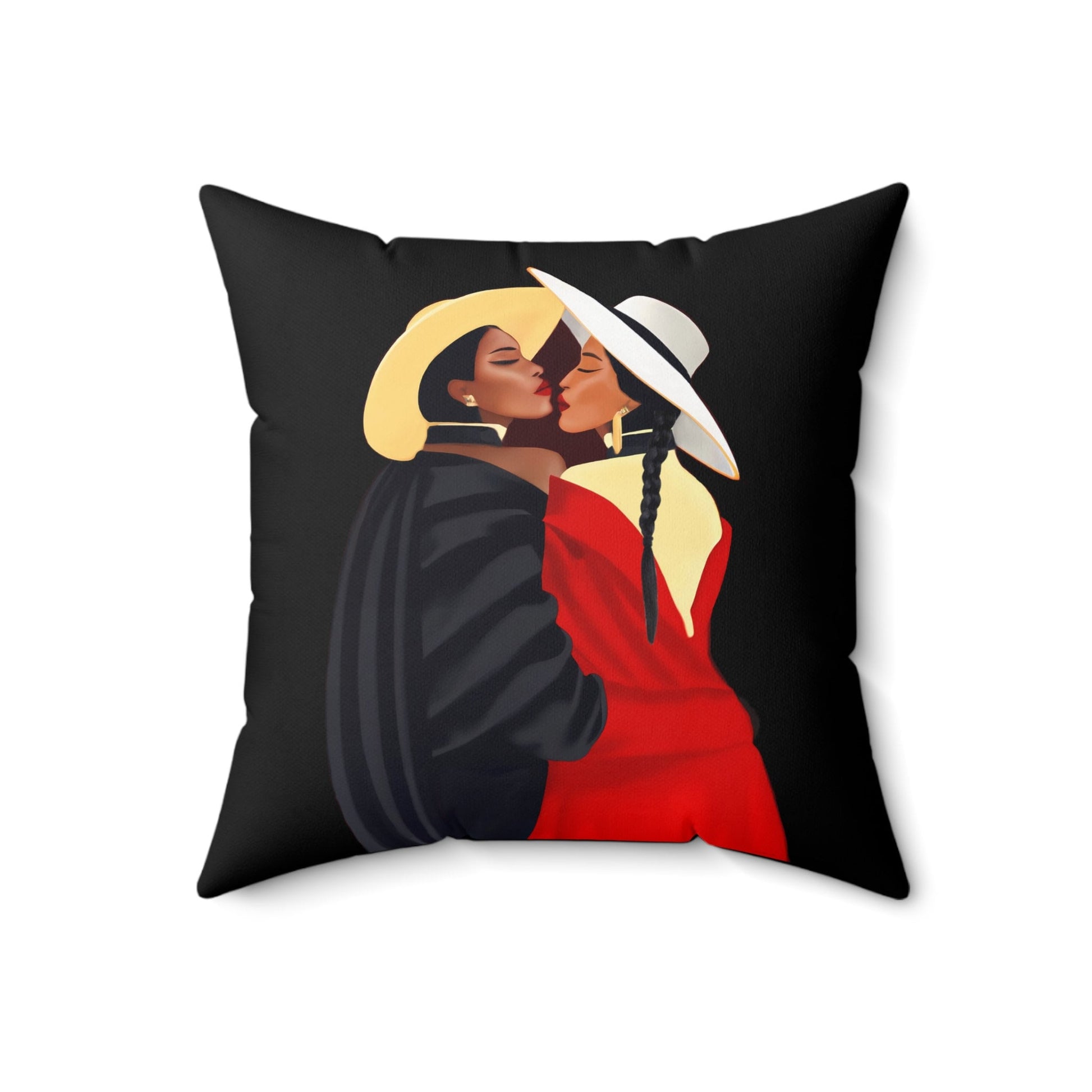 african american, decorative pillow, living room pillow, bedroom pillow, throw pillow, pillows, decorative pillows, accent pillow - LOLA VEGAS ART