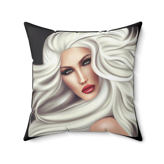 goddess, decorative pillow, living room pillow, bedroom pillow, throw pillow, pillows, cushions, square, decorative pillows, accent pillow - LOLA VEGAS ART