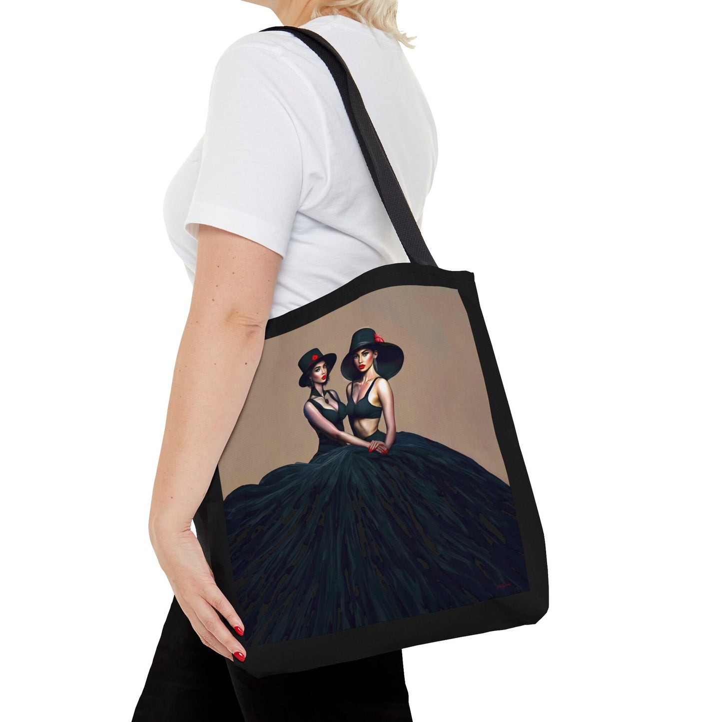 latina,, fashion, bag, canvas bag, tote bag, gifts for women, large canvas bag, reusable bag, shopping bag, tote bag for women - LOLA VEGAS ART