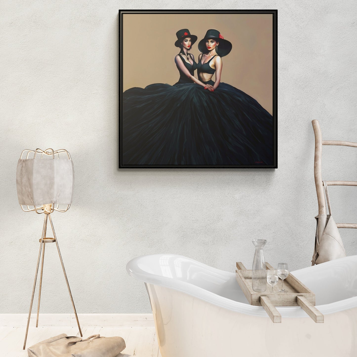 latina, fashion art, wall art in frame, wall art with frame, wall art framed, wall art canvas with frame, wall art canvas framed, - LOLA VEGAS ART