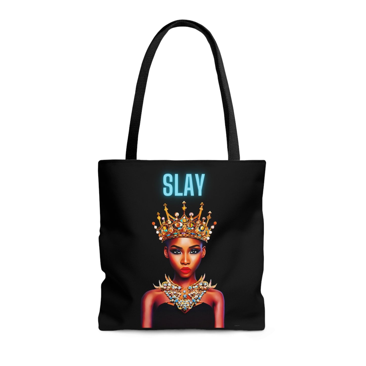 black girl magic, queen, bag, canvas bag, tote bag, gifts for women, oversized canvas bag, reusable bag, shopping bag, tote bag for women - LOLA VEGAS ART