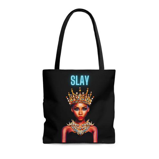 black girl magic, queen, bag, canvas bag, tote bag, gifts for women, oversized canvas bag, reusable bag, shopping bag, tote bag for women - LOLA VEGAS ART