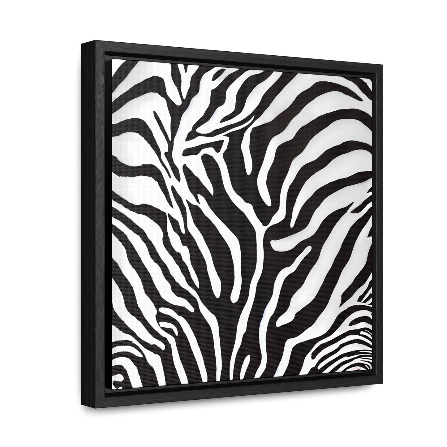 zebra framed print, animal framed print, wall art in frame, wall art with frame, wall art framed, wall art canvas with frame, glamorous - LOLA VEGAS ART