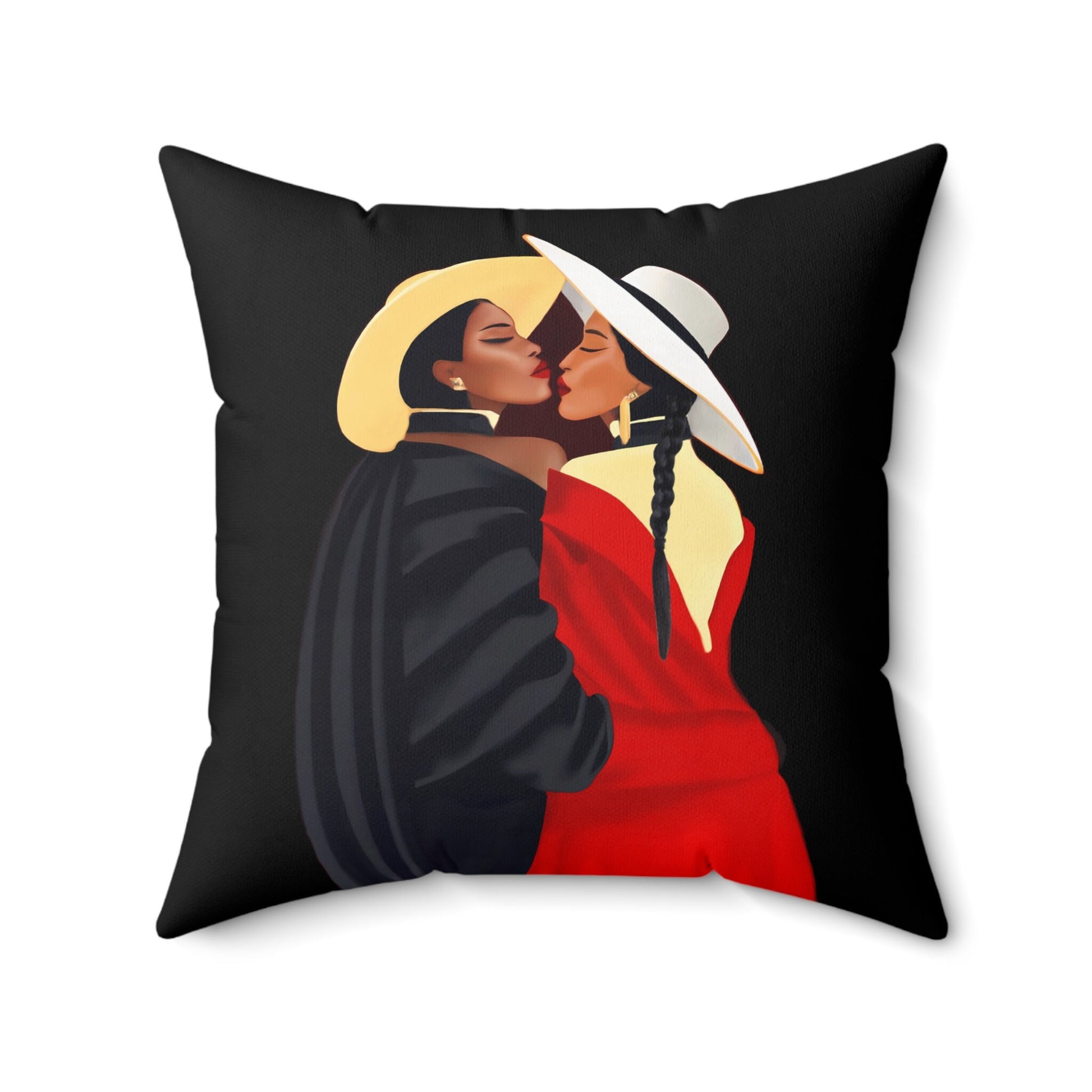 african american, decorative pillow, living room pillow, bedroom pillow, throw pillow, pillows, decorative pillows, accent pillow - LOLA VEGAS ART