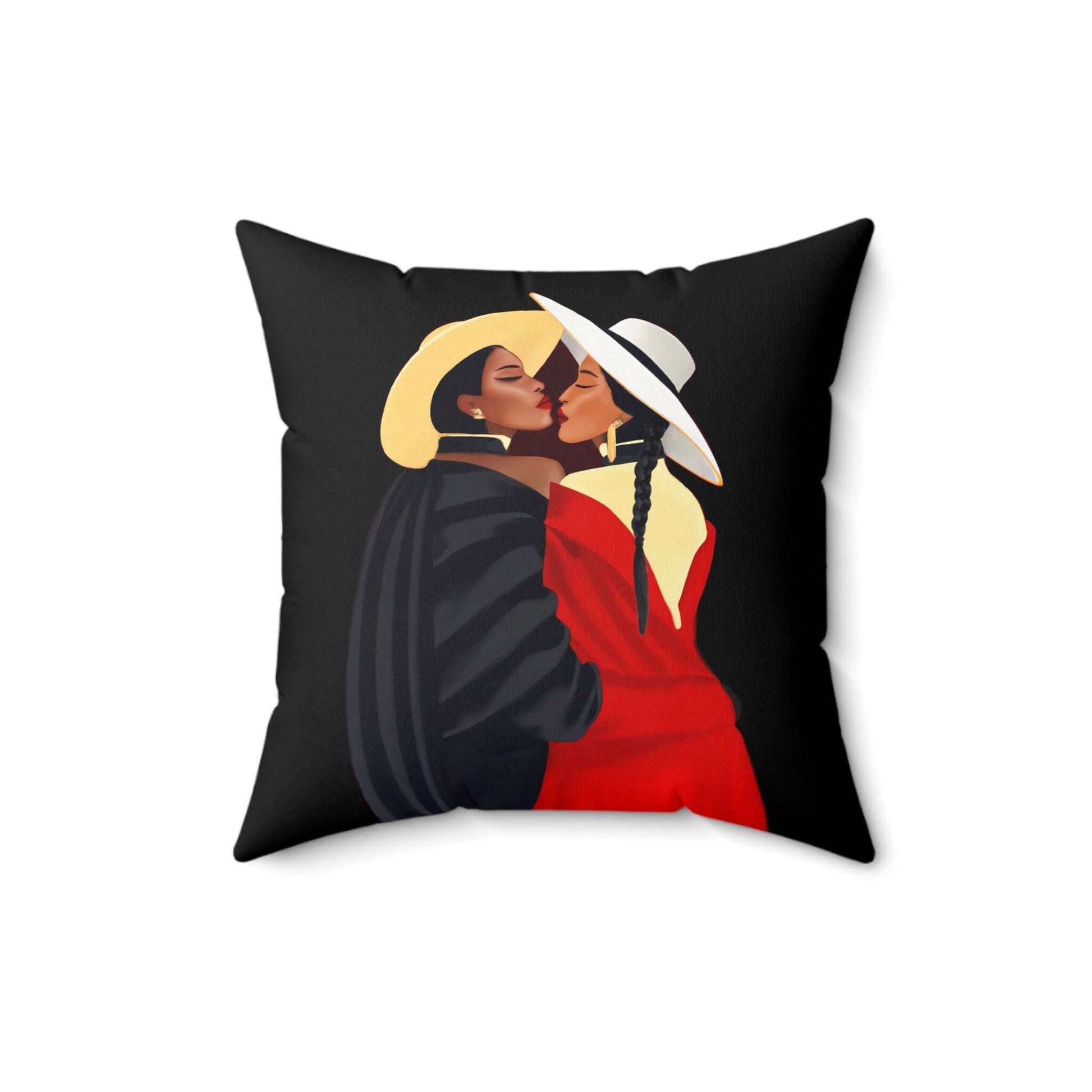 african american, decorative pillow, living room pillow, bedroom pillow, throw pillow, pillows, decorative pillows, accent pillow - LOLA VEGAS ART