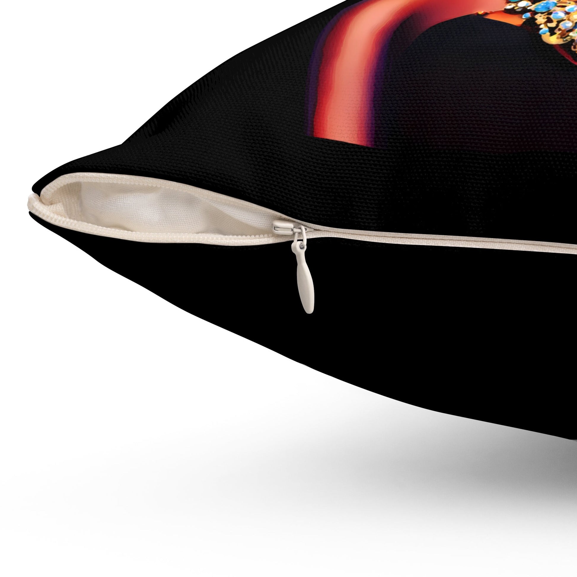 black girl magic, queen, decorative pillow, living room pillow, bedroom pillow, throw pillow, pillows,  decorative pillows, accent pillow - LOLA VEGAS ART