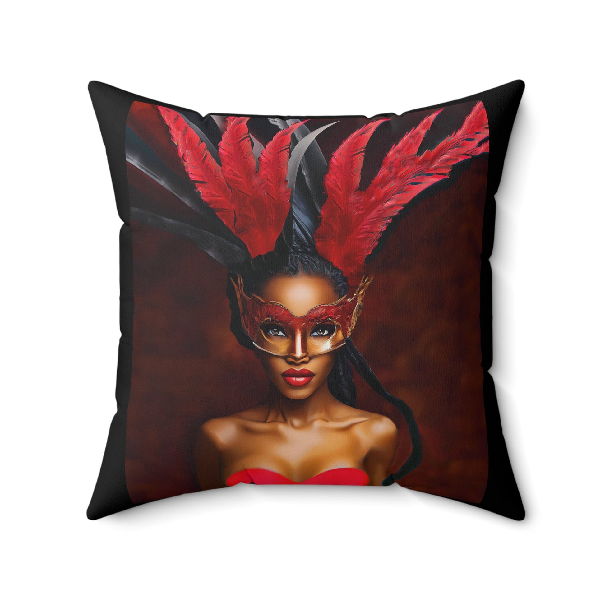 black girl magic, decorative pillow, living room pillow, bedroom pillow, throw pillow, pillows, square, decorative pillows, accent pillow - LOLA VEGAS ART