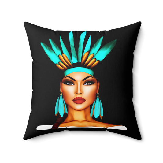 native american, decorative pillow, living room pillow, bedroom pillow, throw pillow, pillows, cushions, decorative pillows, accent pillow - LOLA VEGAS ART