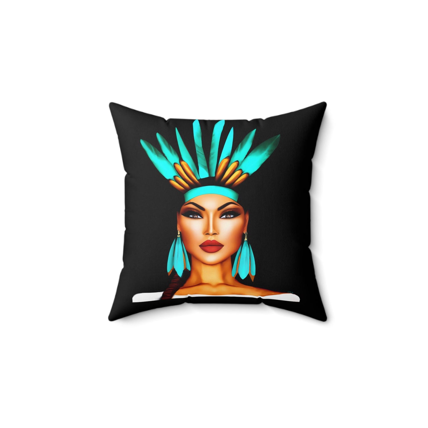 native american, decorative pillow, living room pillow, bedroom pillow, throw pillow, pillows, cushions, decorative pillows, accent pillow - LOLA VEGAS ART