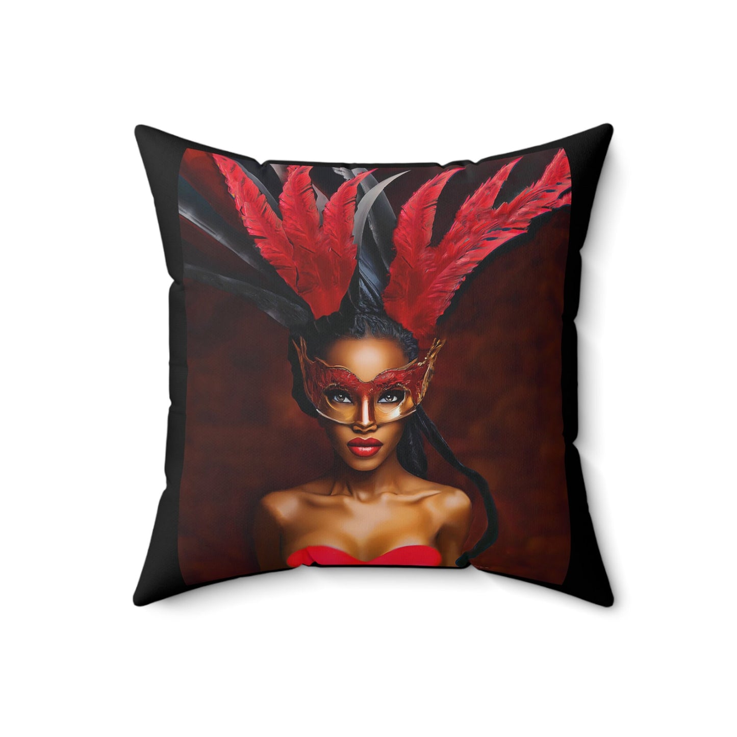 black girl magic, decorative pillow, living room pillow, bedroom pillow, throw pillow, pillows, square, decorative pillows, accent pillow - LOLA VEGAS ART