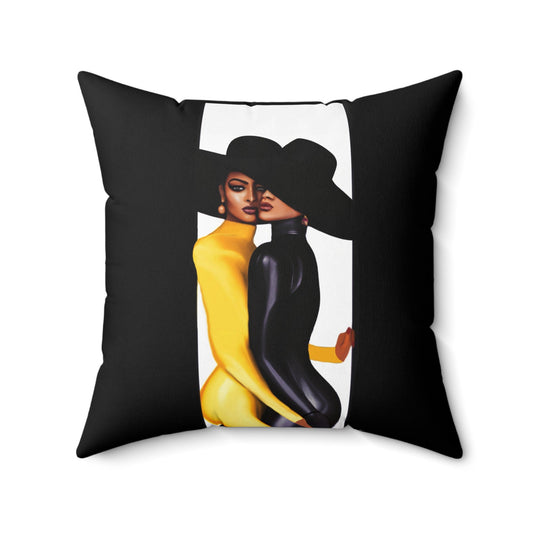black women,  decorative pillow, living room pillow, bedroom pillow, throw pillow, pillows,decorative pillows, accent pillow - LOLA VEGAS ART