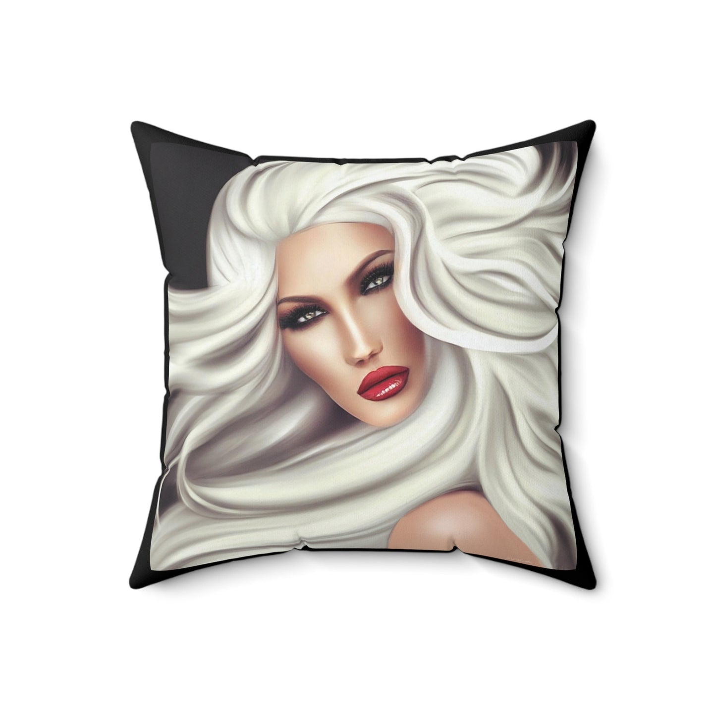 goddess, decorative pillow, living room pillow, bedroom pillow, throw pillow, pillows, cushions, square, decorative pillows, accent pillow - LOLA VEGAS ART