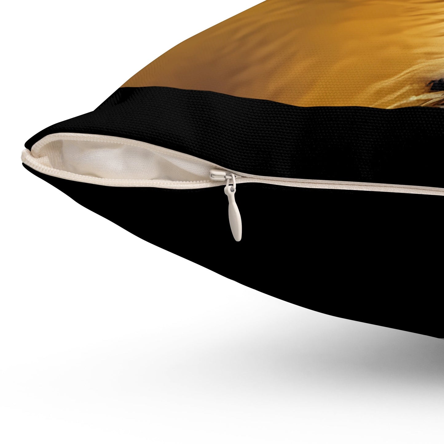 the eye of the tiger square pillow, tiger pillow, living room pillow, bedroom pillow, throw pillow, decorative pillow, accent pillow - LOLA VEGAS ART