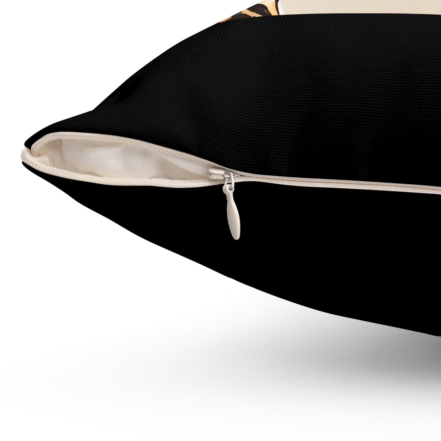 woman with leopard square pillow, decorative pillow, living room pillow, bedroom pillow, throw pillow, pillows, accent pillow, cushion - LOLA VEGAS ART