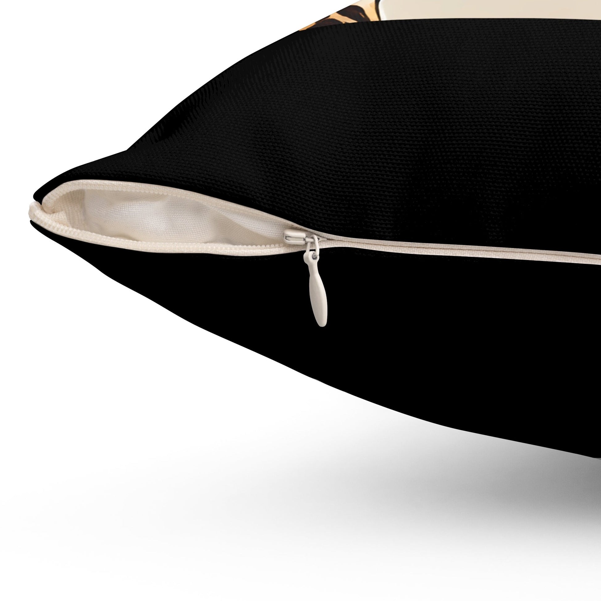 woman with leopard square pillow, decorative pillow, living room pillow, bedroom pillow, throw pillow, pillows, accent pillow, cushion - LOLA VEGAS ART