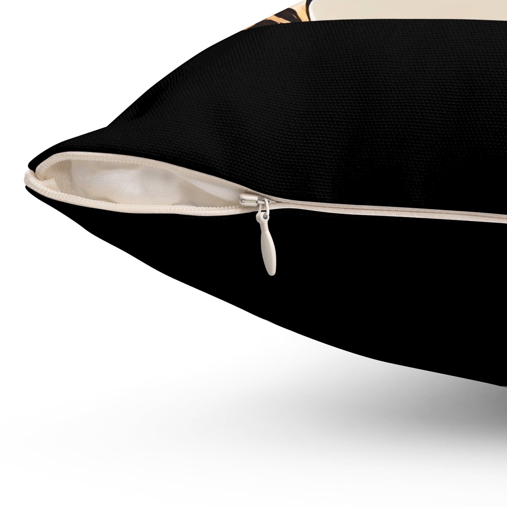 woman with leopard square pillow, decorative pillow, living room pillow, bedroom pillow, throw pillow, pillows, accent pillow, cushion - LOLA VEGAS ART