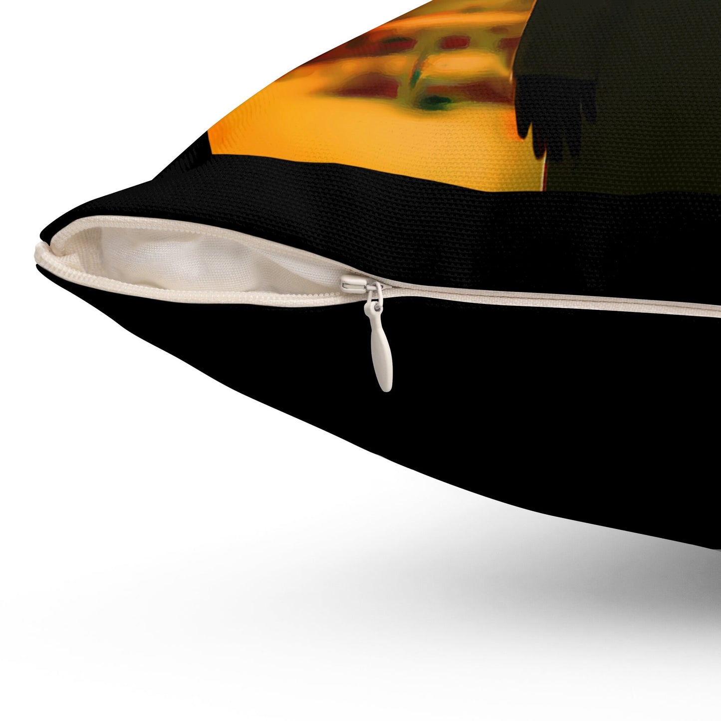 woman in the desert square pillow, decorative pillow, living room pillow, bedroom pillow, throw pillow, pillows, home decor, accent pillow - LOLA VEGAS ART