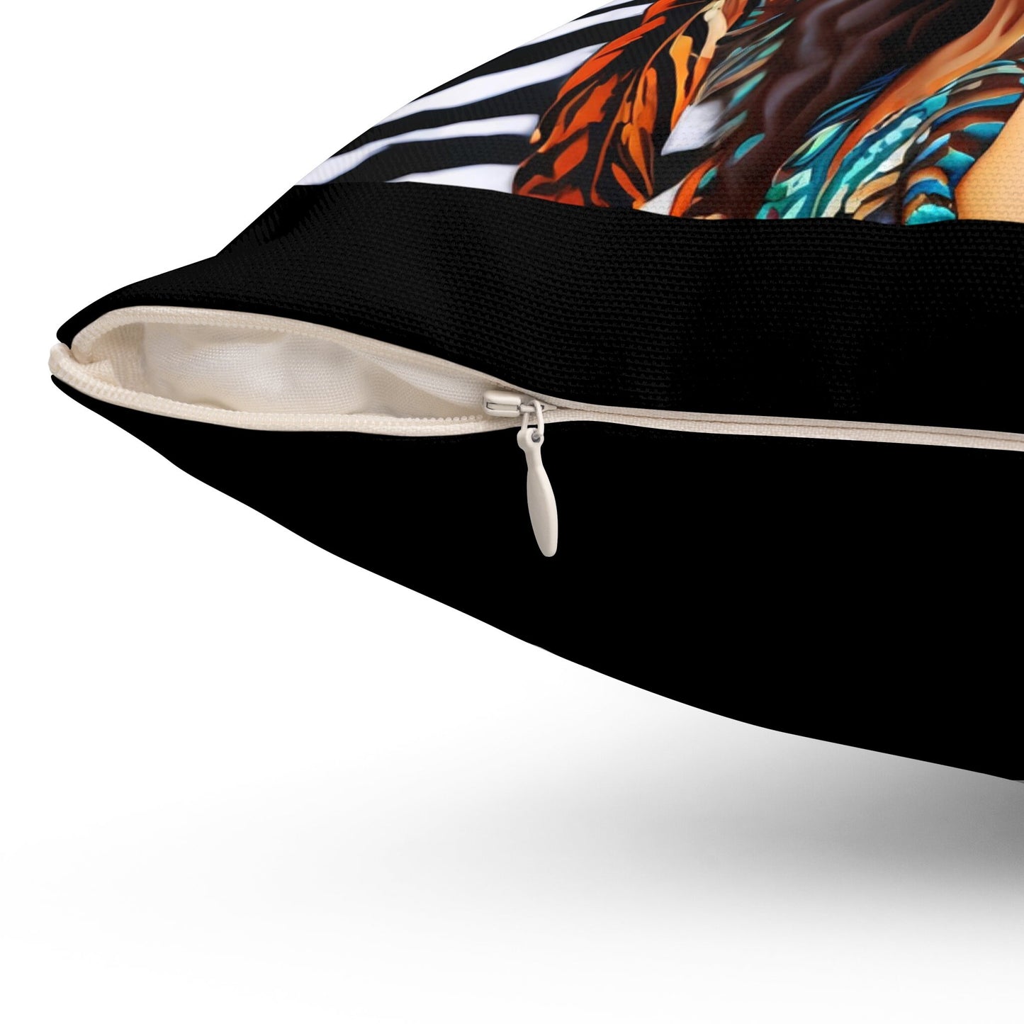 beautiful woman square pillow, decorative pillow, living room pillow, bedroom pillow,decorative pillows, accent pillow - LOLA VEGAS ART