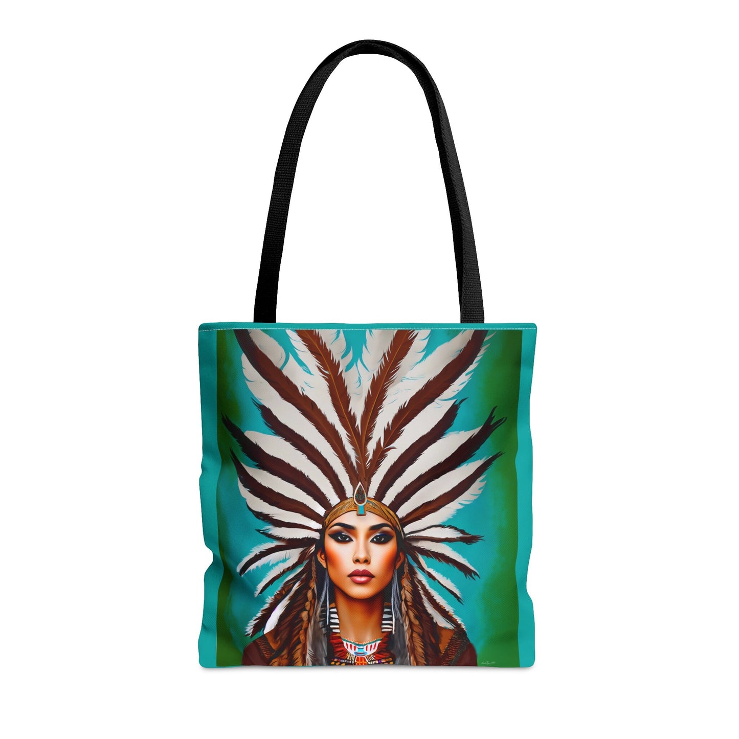 beautiful native american woman canvas tote bag, gifts for women shopper, oversized bag, reusable bag, shopping bag, tote bag for women - LOLA VEGAS ART