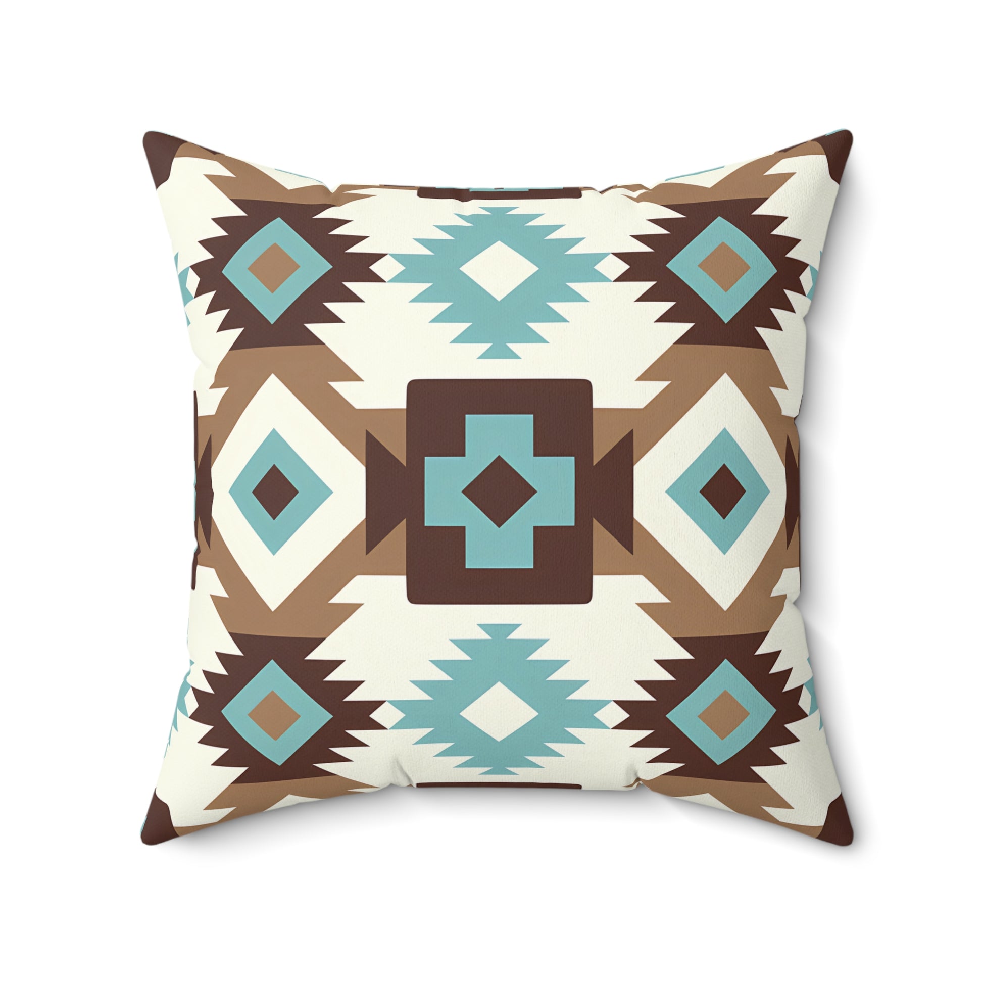 Tribal Pattern Throw Pillow - Boho Decor, Southwestern Style Cushion, Vibrant Living Room Accent, Unique Gift for Home, Pillow Cover - LOLA VEGAS ART