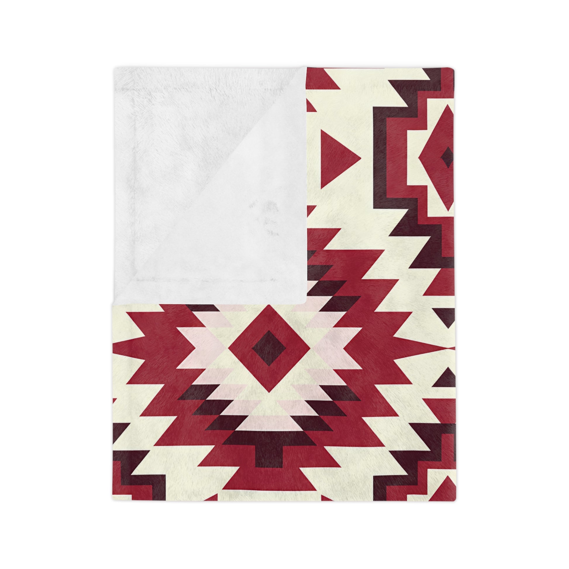 Aztec Pattern Microfiber Blanket - Cozy Home Decor, Ethnic Throw Blanket, Perfect for Gifts, Boho Living Room Accessory, Warm Comfort Item - LOLA VEGAS ART