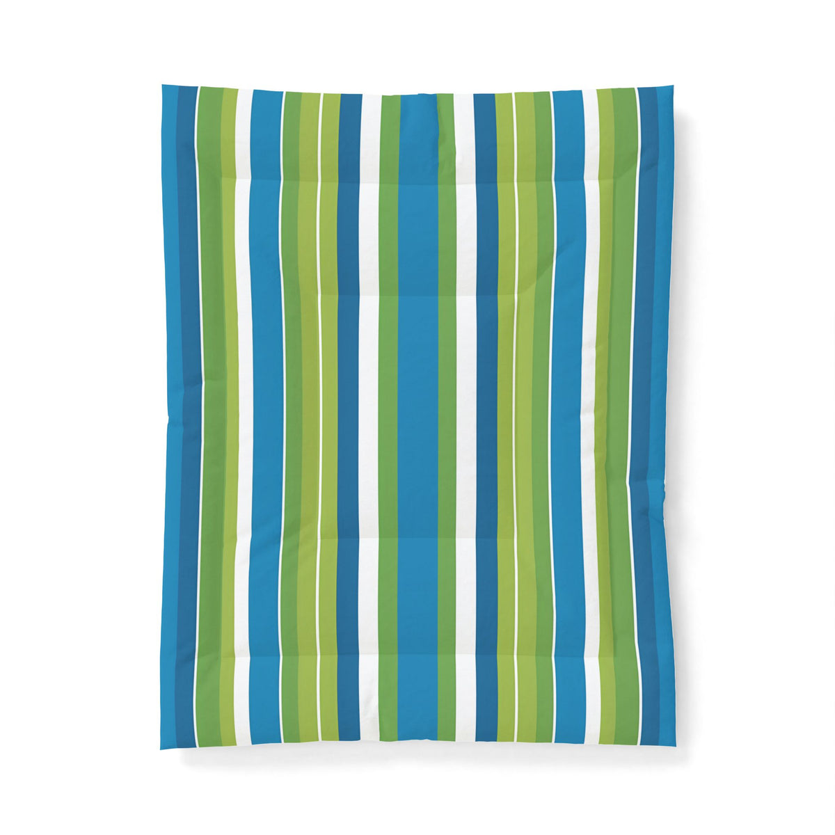 Blue Green Striped Comforter | Cotton Comforter
